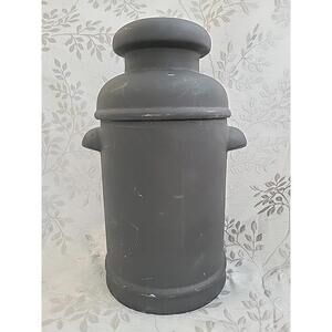Decorative Collectible Piggy Bank - Rustic Metal Milk Can